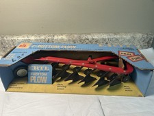 Vintage Ertl 1/16 International Harvester 7 Bottom Plow In Blue Box
