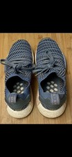 Adidas NMD R1 STLT Primeknit Womens Size 7 Blue Walking Running Shoes Sneakers
