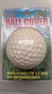 Bully Golf Ball Hitch Cover - Fits 1 7/8" or 2" Golf Ball Golfing