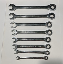 Gearwrench Combination Wrench Set 8pc Metric 8-18mm Ratcheting Chrome