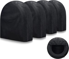 Set Of 4 Tire Covers 33-35 Inch Xl 5 Layer Waterproof Uv Snow Sun Protection Rv