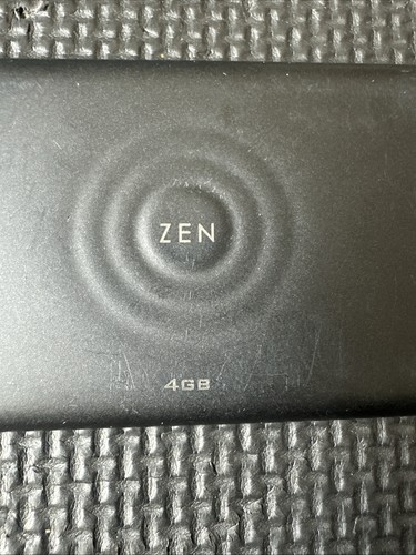 Creative Zen 4GB Lettore multimediale musicale portatile MP3 Nero - Foto 3 di 6