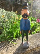 CAPITAINE HADDOCK  - SUPERBE FIGURINE BOIS  - 54 cm - TINTIN - HERGE - MARIN