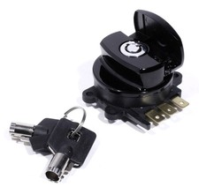 Zündschloß schwarz für Harley Davidson 93-15 FXST FLST Softail Fat Boy Road King