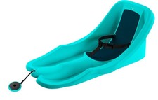 Gizmo Riders Baby Rider Toddler Sled: 3-Point Harness, Anti-Slip Seat, Retractab