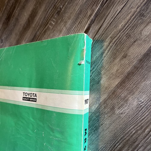 1987 Toyota MR2 M R 2 Factory OEM Shop Service Repair Manual 1.6L I4 - Picture 3 of 7