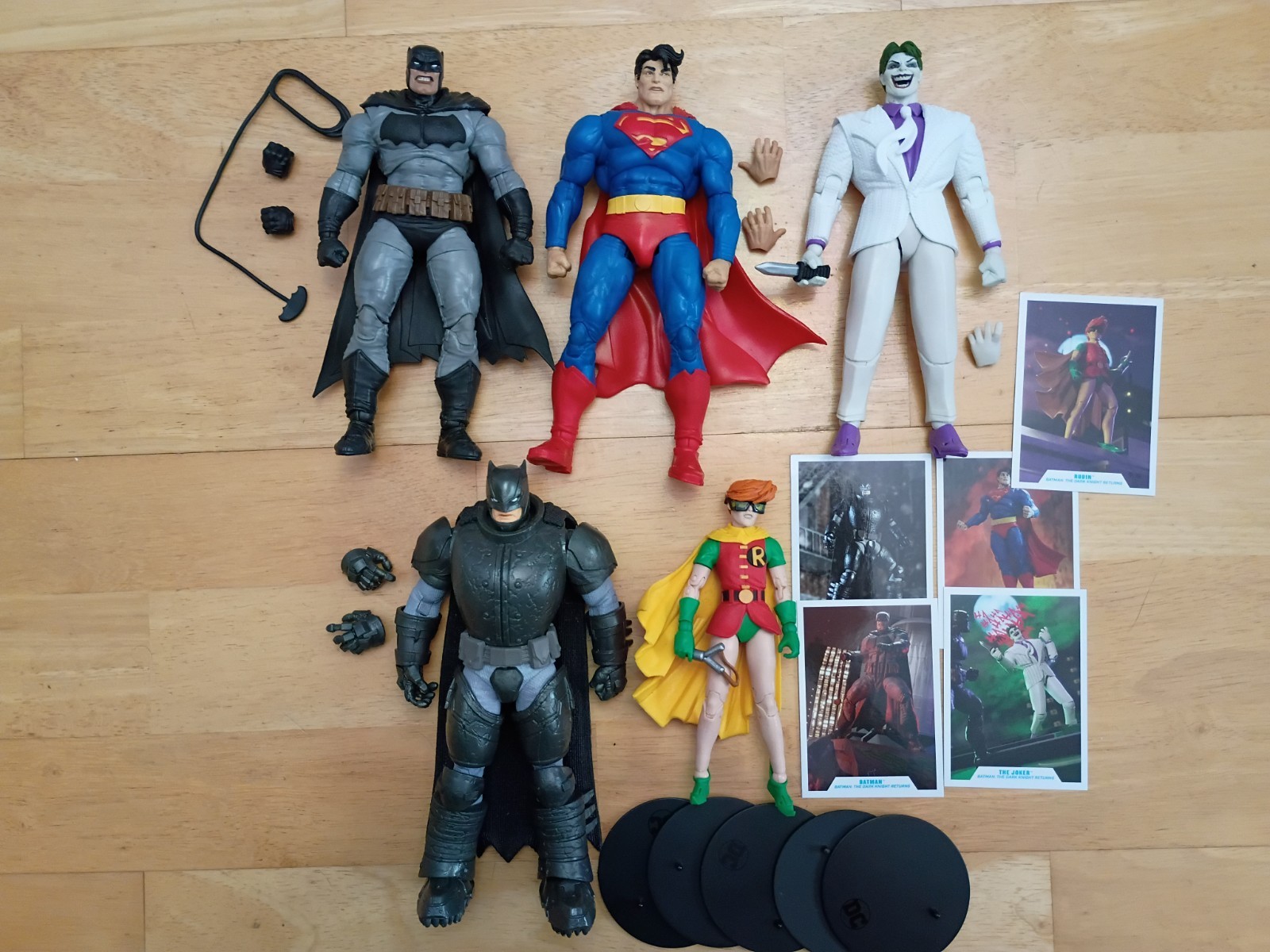 McFarlane DC Multiverse Dark Knight Returns Lot Batman Robin Joker Superman