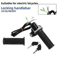 Ergonomic Grip For Last-mile Commuting Scooter Throttle Locking Mechanism
