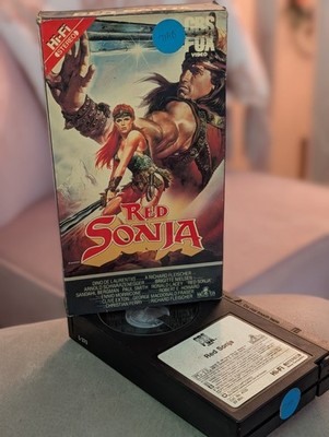 VTG Red Sonja BETAMAX 1986 Arnold Schwarzenegger