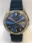 VINTAGE SEIKO AUTOMATIC 19J BLUE DIAL 7006-8007 JAPAN MEN'S WORKING CONDITION