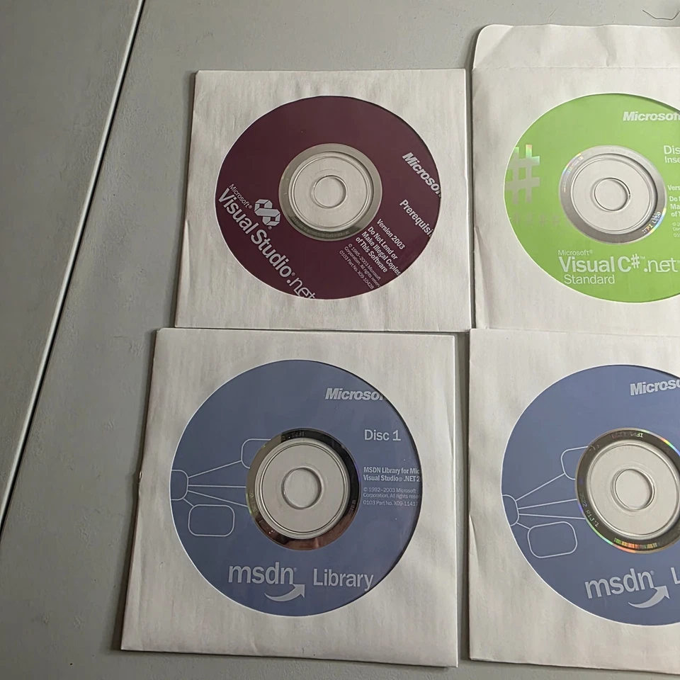 RAREZA - Microsoft Visual C# 2003 Standard - Windows - X09-11919 Foto 3 de 4