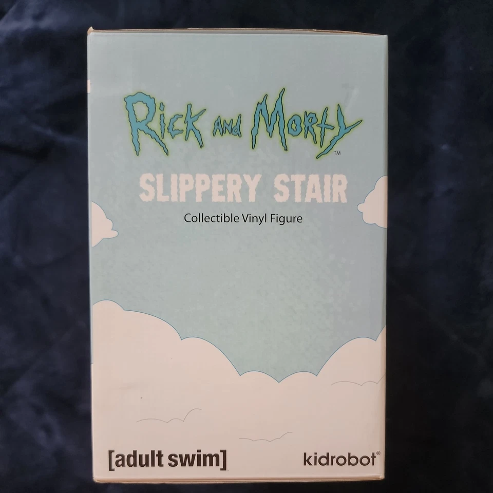 Kidrobot Rick and Morty Slippery Stair Vinyl Figure N.I.B. - Image 2 of 4