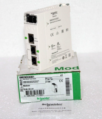 Schneider BMENOC0301 Netzwerkmodul, Modicon M580, Ethernet IP/Modbus TCP