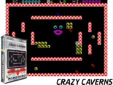 Sinclair ZX Spectrum 48K Game - CRAZY CAVERNS - Firebird - Tested & Working