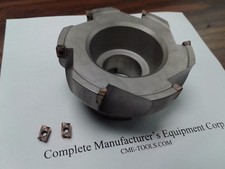 4" 90 degree indexable face mill, Sandvik R390-11T308 inserts 506-SDVK-4