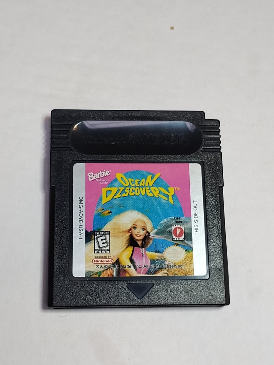 BARBIE SOFTWARE FOR GIRLS OCEAN DISCOVERY [GENUINE] Nintendo Game