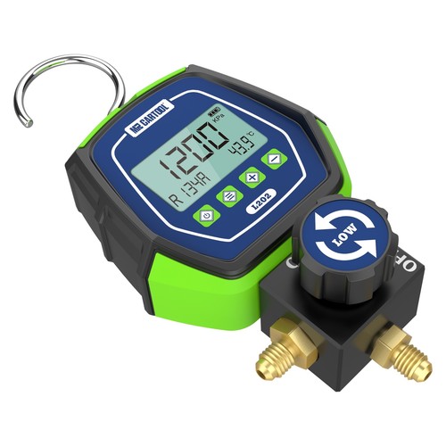 Digital Manifold Gauge HVAC Manifold Meter Refrigeration Vacuum Pressure Tester - Picture 11 of 12