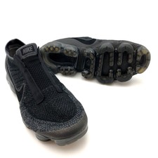 nike air vapormax flyknit se laceless triple black
