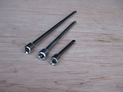 Verlängerungsstangen-Set 1/4" Antrieb - 3-teilig Mit 75mm, 150mm & 225mm Für Enge Werkstatt-Einsätze