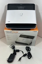 Neat Desk Pass-Through Scanner White Home Office Edition