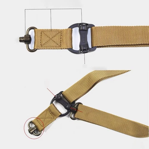 2 Point Sling Quick Adjust Rifle Sling with QD Swivels Slings MS4 - Picture 4 of 20