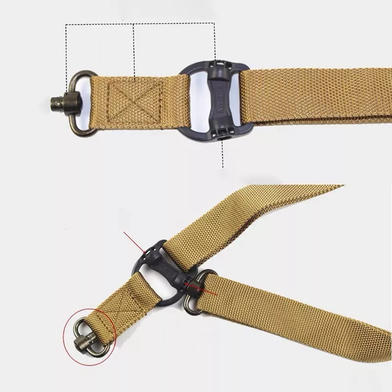 2 Point Sling Quick Adjust Rifle Sling with QD Swivels Slings MS4 - Image 4 of 4