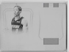 2017-18 National Treasures 1/1 plate black JOSH RICHARDSON Miami Heat 