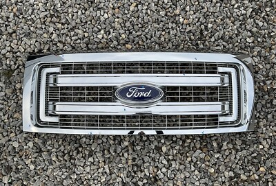 2009-2014 Ford F-150 F150 XLT Chrome Grill OEM | DL3Z8200BB