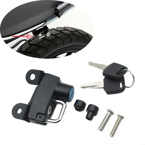 ducati scrambler helmet lock