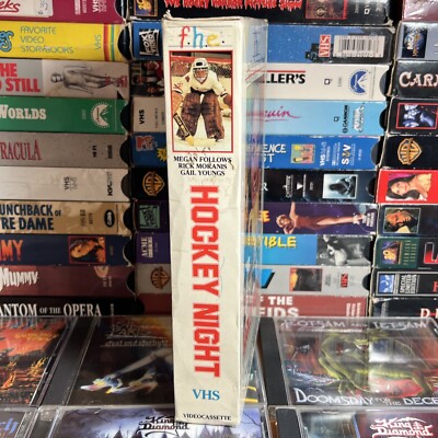 Hockey Night 1984 VHS Big Box Rick Moranis Megan Follows Coming of