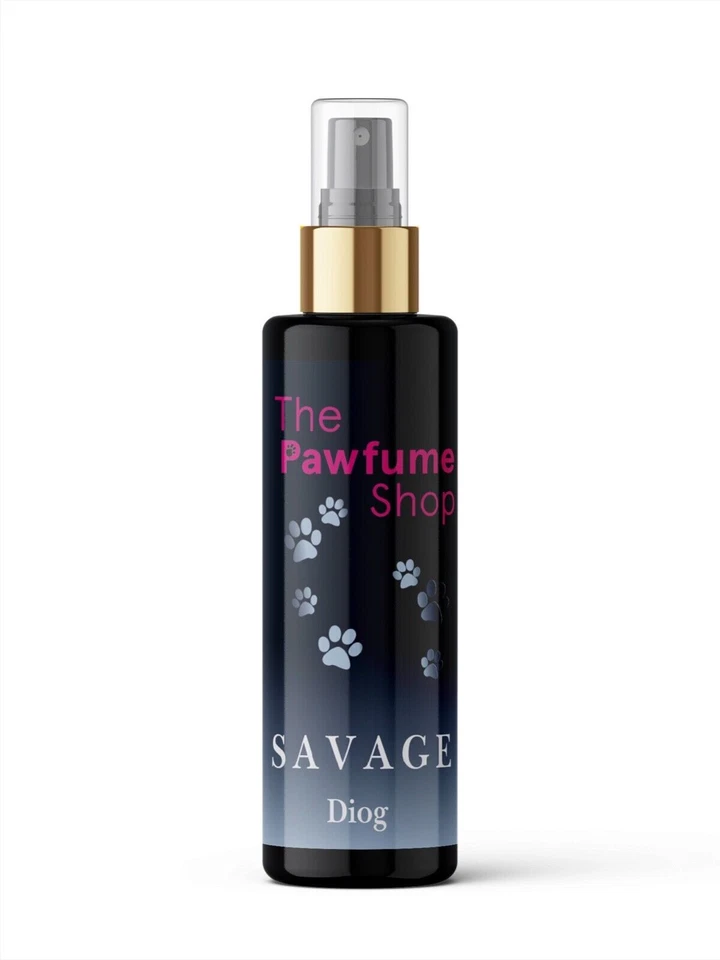 Savage Diog The Pawfume Shop,Designer Dog perfume Cologne Fragrance spray puppy