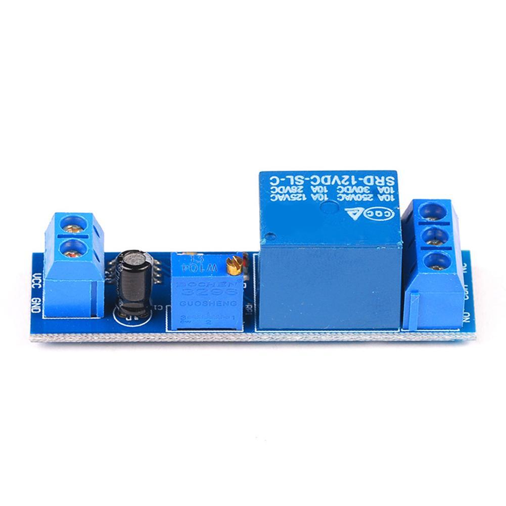 NE555 Time Delay Relay Module 5V/12V 0 To 10 Second Automotive Delay