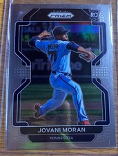 Jovani Moran 2022 Panini Prizm Rookie Card #24 Minnesota Twins MLB Baseball