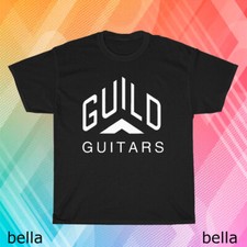 New Guild Guitars Logo T-Shirt Funny Size S to 5XL