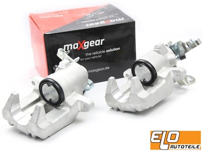 2x GENUINE MAXGEAR BRAKE CALIPER REAR LEFT RIGHT AUDI A3 SEAT SKODA VW GOLF