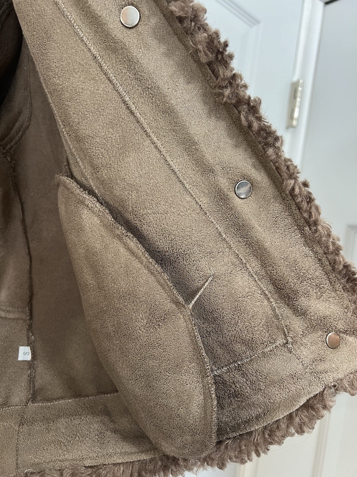 Brown teddy bear jacket - image 4