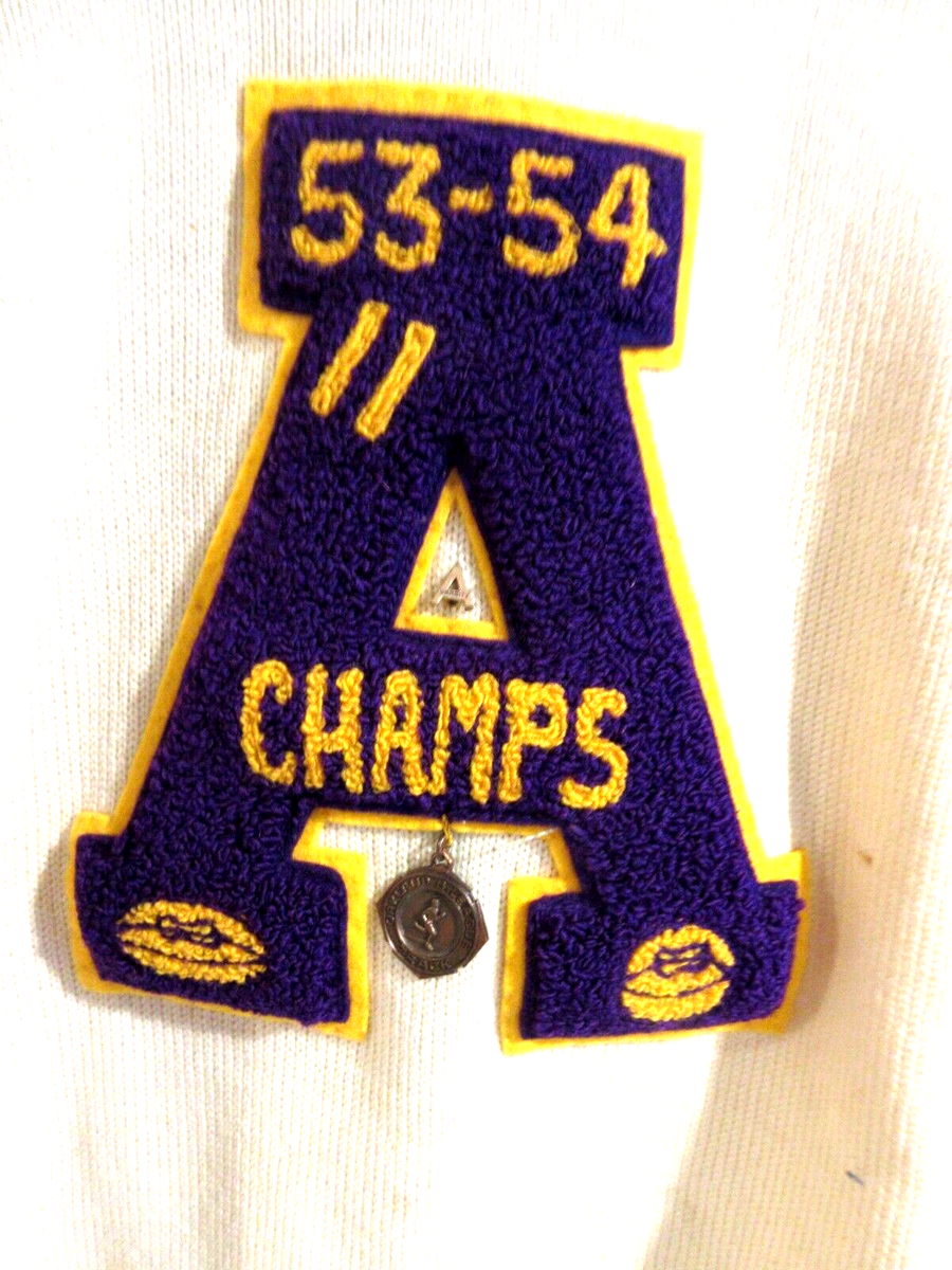 Vintage 1953-54 Letterman Champs Varsity Sweater by Detroit
