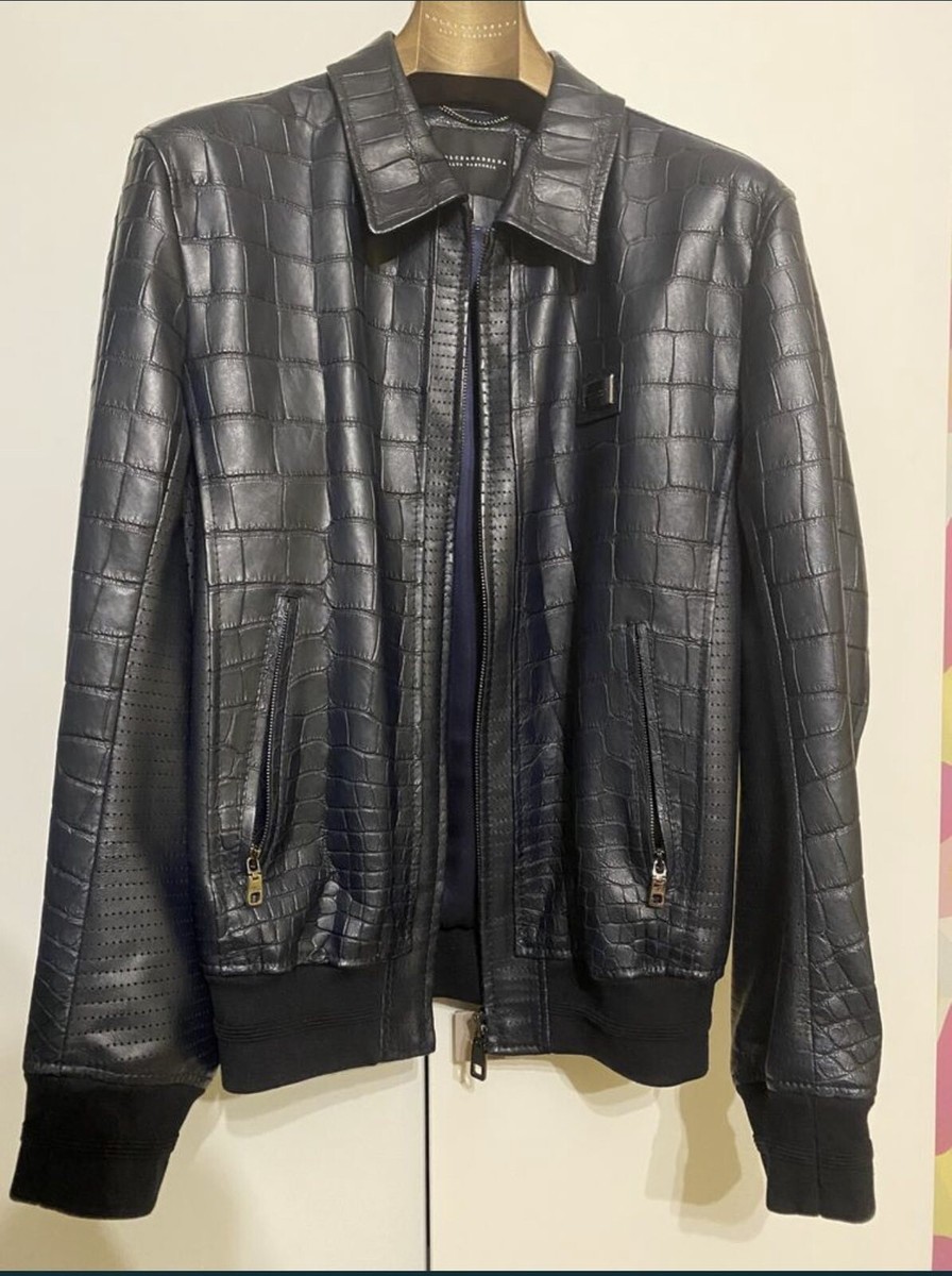 dolce&gabbana ナイロンボンバージャケット Nylon jacket with branded tag in Black for Men