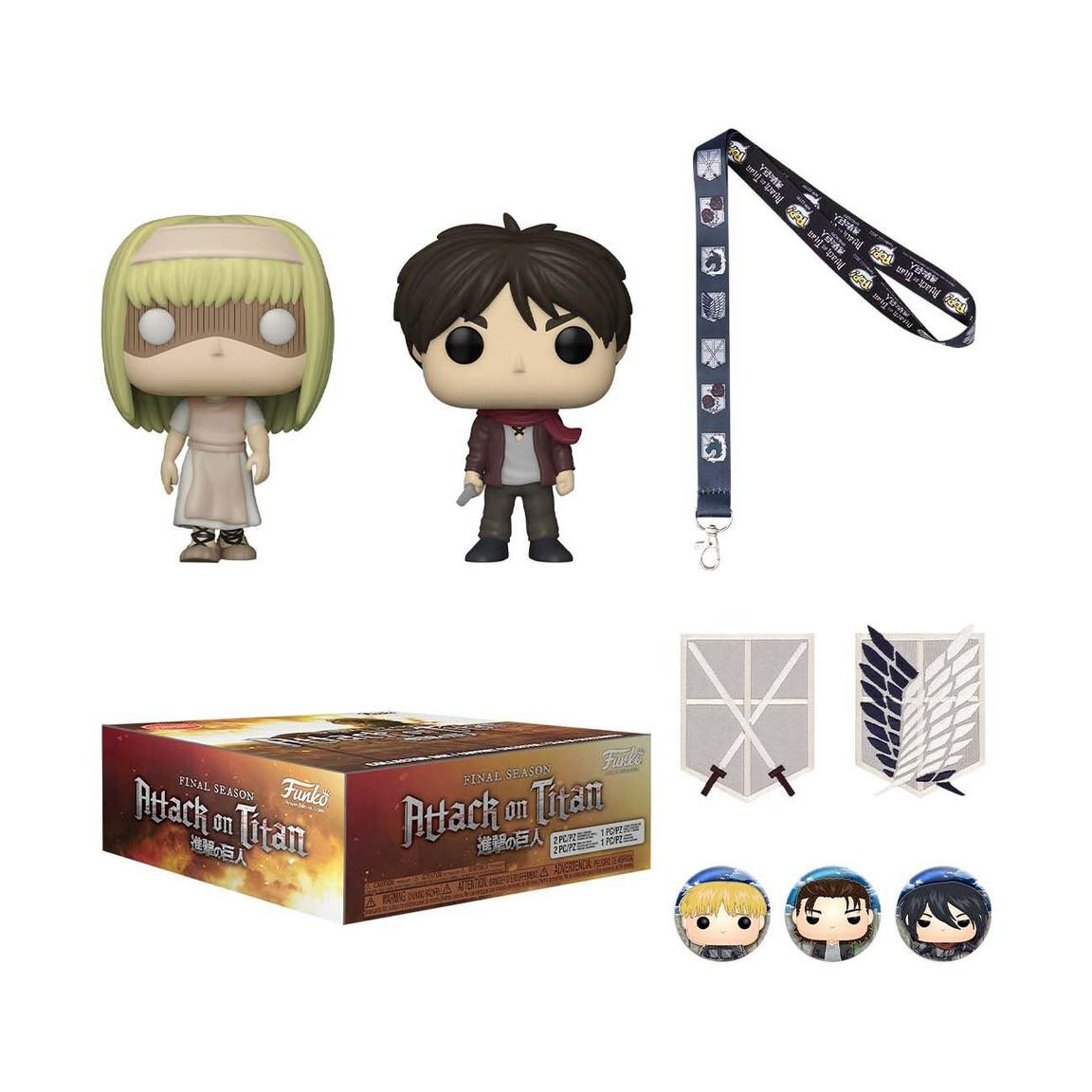 Funko Attack on Titan Final Season Collector's Box GameStop
