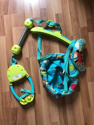 bright starts door bouncer pink