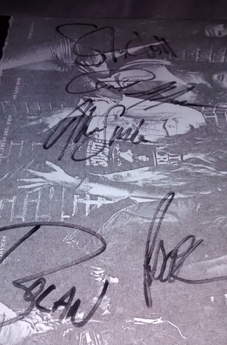 SKID ROW - Álbum debut 1989 EE. UU. ~ ¡¡FIRMADO por los 5!! Bach/Bolan/Serpiente/Affuso/Colina - Imagen 2 de 5