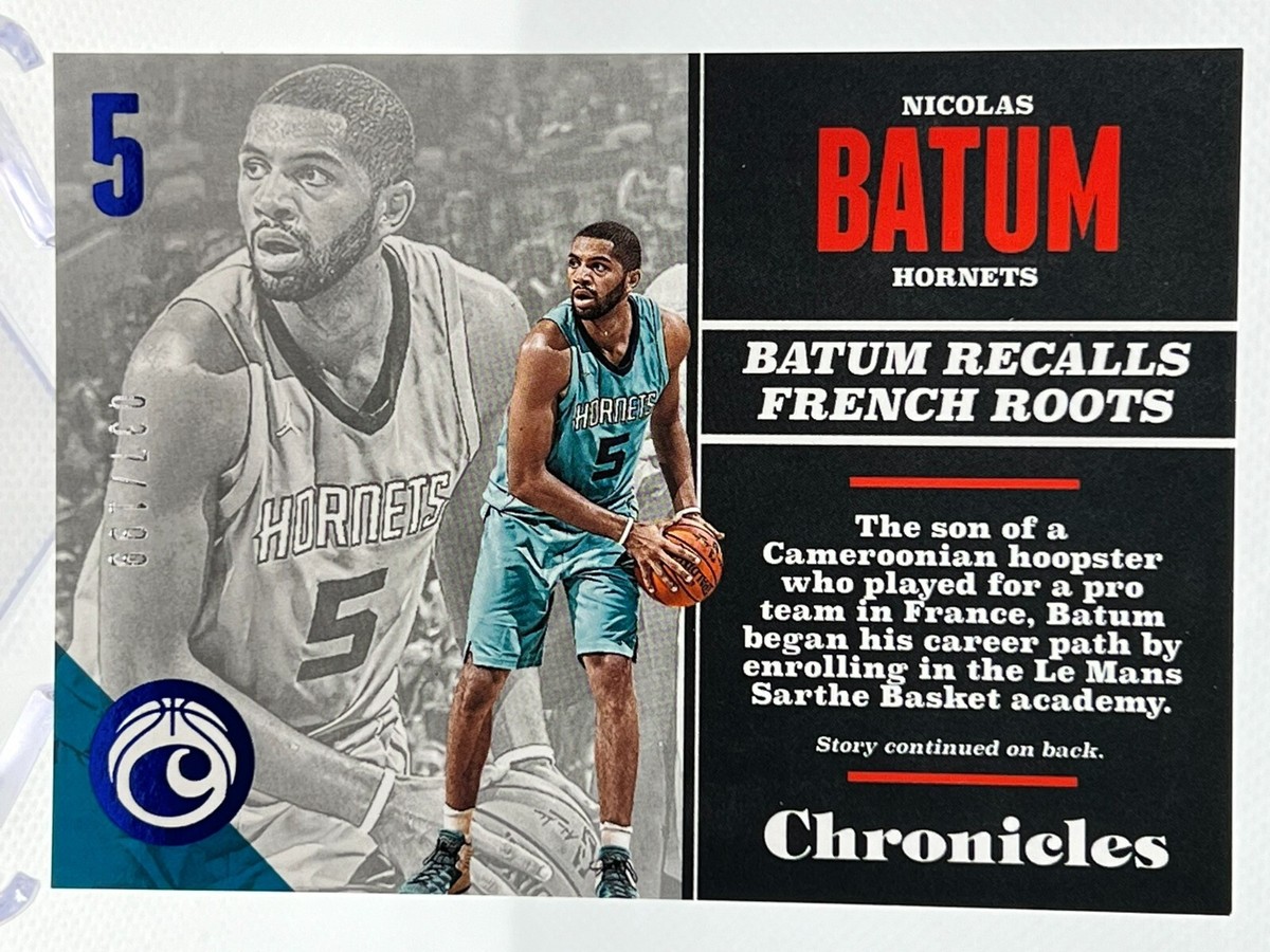 Nicolas Batum France Basketball Roster NICOLAS BATUM 2017-18