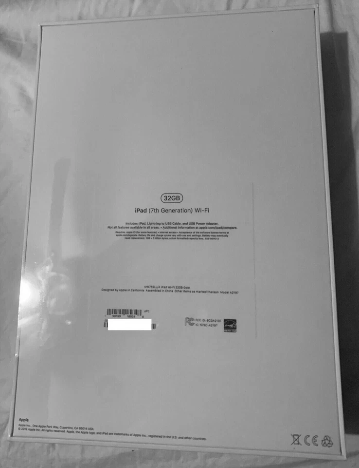 Brand New 2019 Apple iPad 7th Gen 10.2" 32GB WiFi Gold Model with 1y Warranty - Image 3 of 4