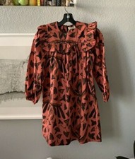 Ulla Johnson Kids KIMAYA Floral PINK RED Dress BNWT !! Limited Release !!