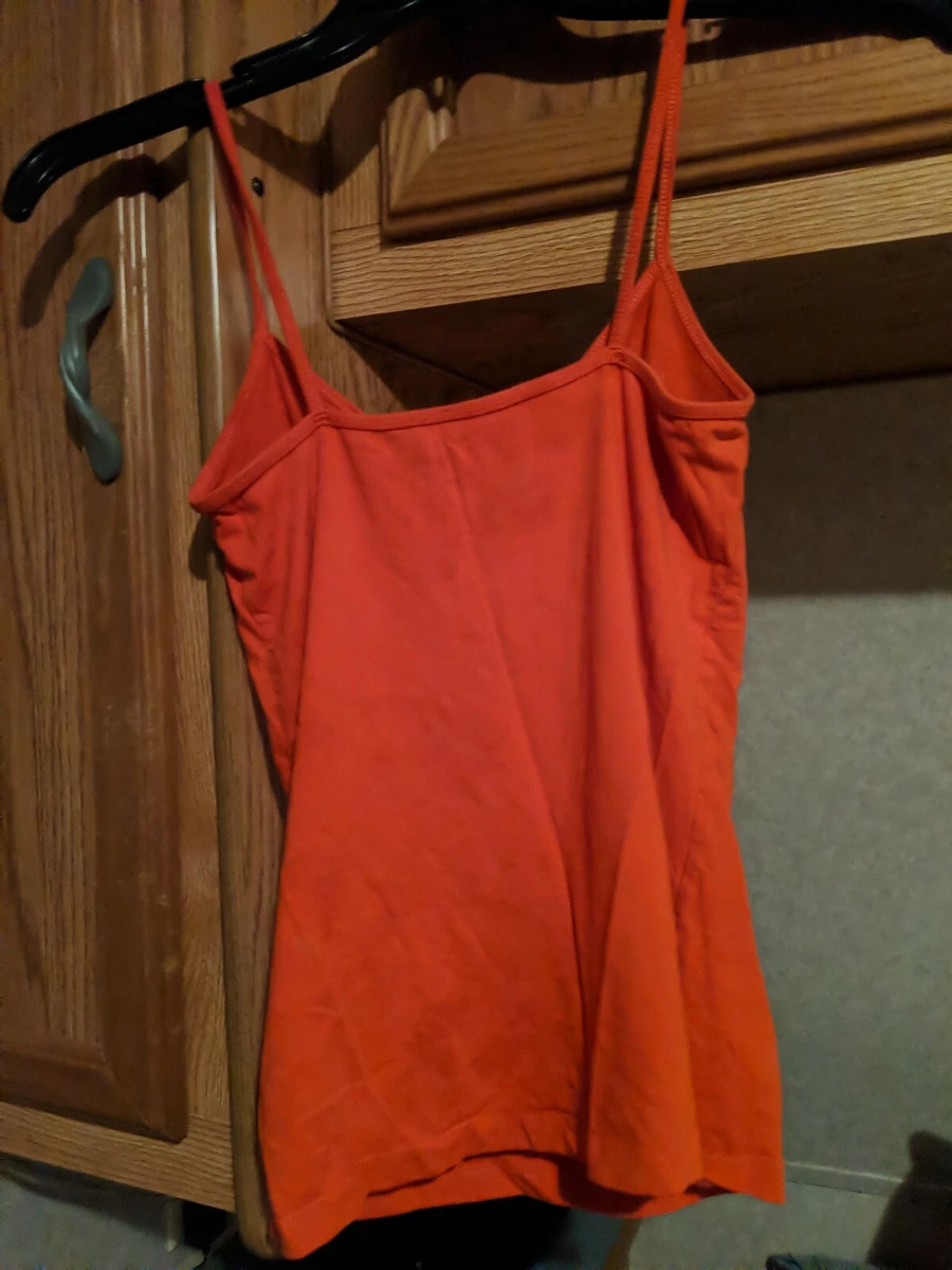 Womens Size Small Orange Old Navy Spaghetti Strap Tank Top eBay