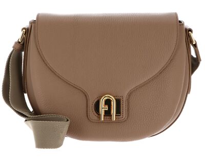 FURLA Lotus Crossbody Bag S Umhängetasche Tasche Deserto + Toni DESERTO