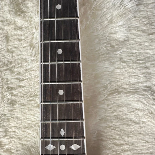 Custom Poker face Electric guitar Aluminum panel chromium hardware Mahogany body - Picture 7 of 7