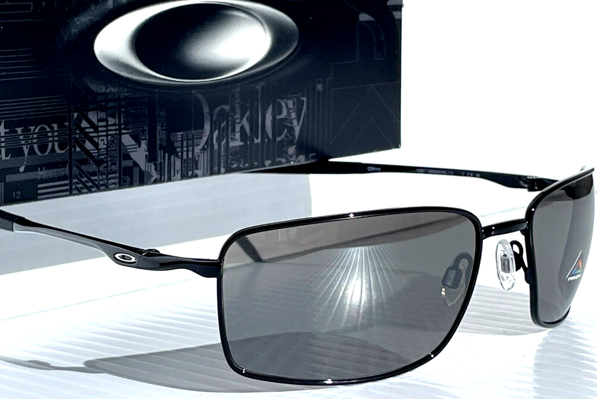 NEW Oakley SQUARE WIRE Shiny Black PRIZM Black 60mm Lens