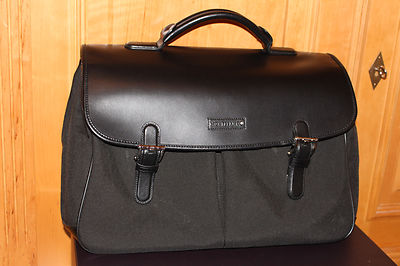 Montblanc Meisterstück Canvas Laptop Tasche Leder 43 x 33 x 12 cm