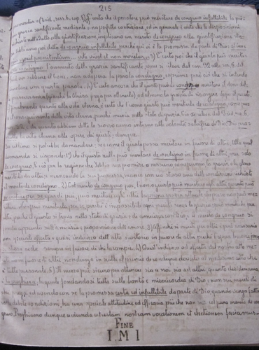 MANOSCRITTO OTTOCENTESCO - TRACTATUS INCARNATIONE VERBI - 216 PAGINE - Foto 5 di 8